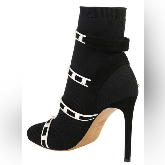 Valentino Knit Rockstud booties - Picture 3 of 10